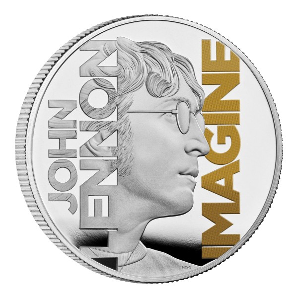 1 Unze Silber Proof Music Legends (10) - John Lennon - 2 £ United Kingdom 2025