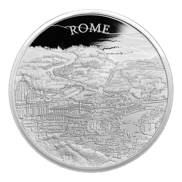 1 Unze Silber Proof City Views - Rom £ 2 United Kingdom 2022