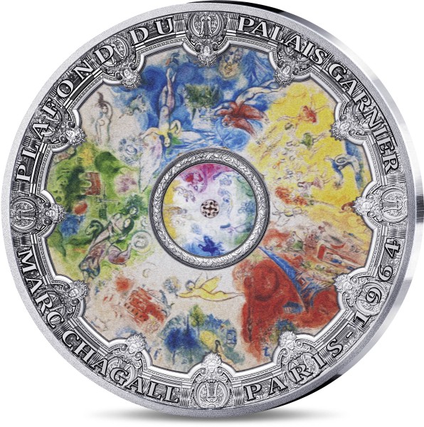 10 Euro Silber Proof Ceilings of the Palais Garnier Frankreich 2025