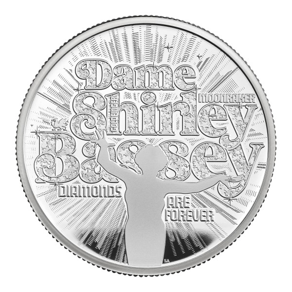 2 Unzen Silber Proof Music Legends (6) - Dame Shirley Bassey - 5 £ United Kingdom 2023