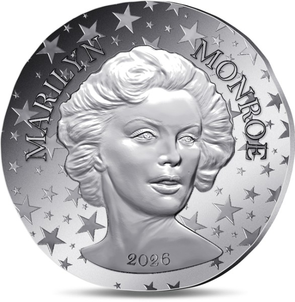 10 Euro Silber Proof Marilyn Monroe Frankreich 2026