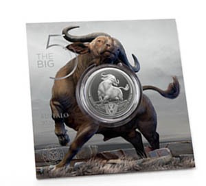 1 Unze Silber BU Blister Büffel Big Five III Südafrika 2026