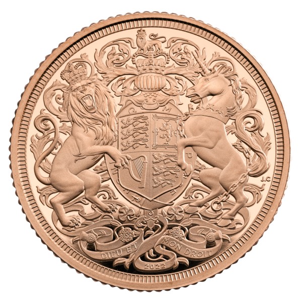 Sovereign Gold Proof The Memorial Queen Elizabeth II United Kingdom 2022