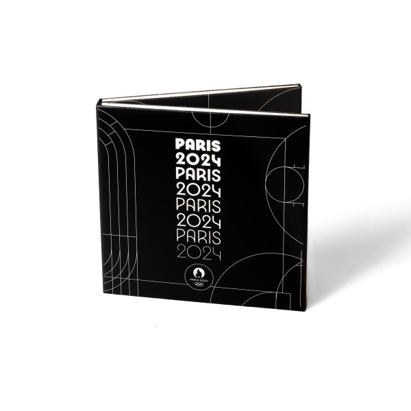 2024 Frankreich Olympia Paris 2 Euro Sammelalbum leer für 4 Sets: 2021 , 2022 , 2023 , 2024