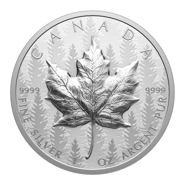 1 Unze Silber Maple Leaf Ultra High Relief Reverse Proof 20 CAD Kanada 2024