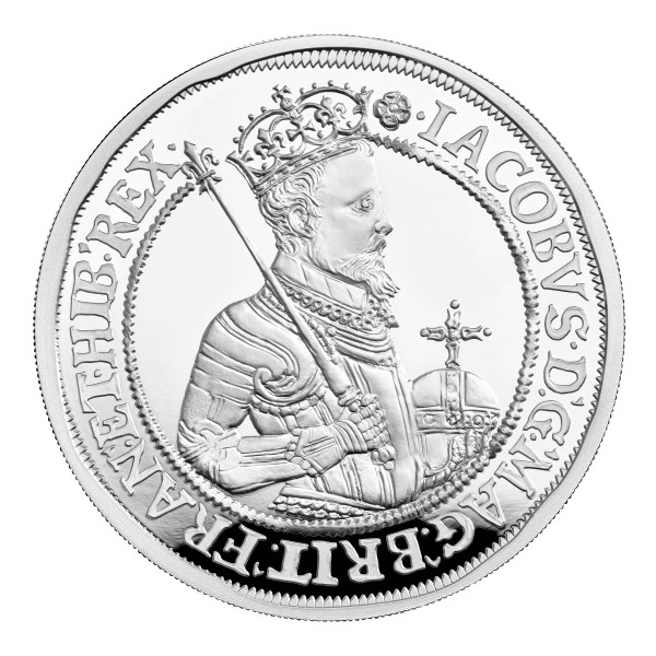 5 Ounce Silver Proof British Monarchs - King James I £ 10 United Kingdom 2022