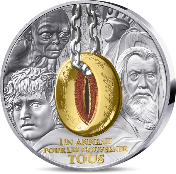 1 Unze Silber Proof Herr der Ringe 20 Euro Frankreich 2026