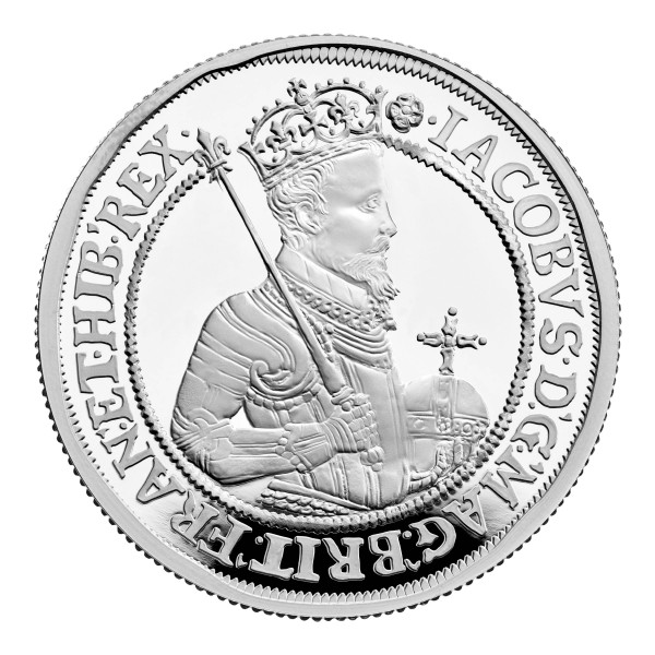 2 Ounce Silver Proof British Monarchs - King James I £ 5 United Kingdom 2022