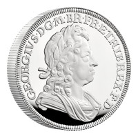2 Ounces Silver Proof British Monarchs - King George I £ 5 United Kingdom 2022 2 Ounces Silver Proof British Monarchs - King George I £ 5 United Kingdom 2022