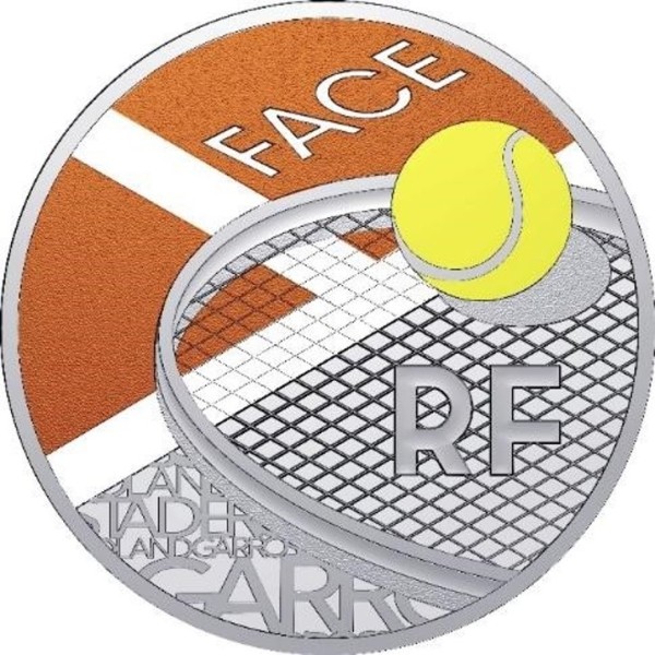 10 Euro Silber Proof Roland Garros Tennis Frankreich 2025