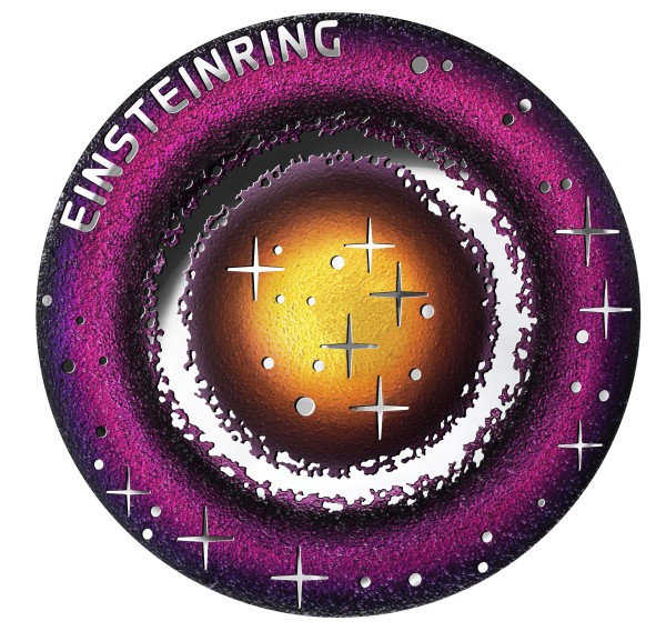 20 Euro Silber Proof Einstein Ring - Schönheit des Universums Österreich 2025