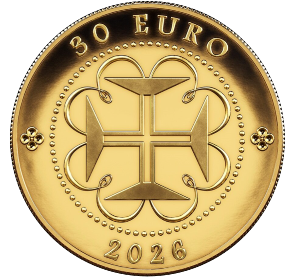 1 Unze Gold Proof Handel 30 Euro Portugal 2026