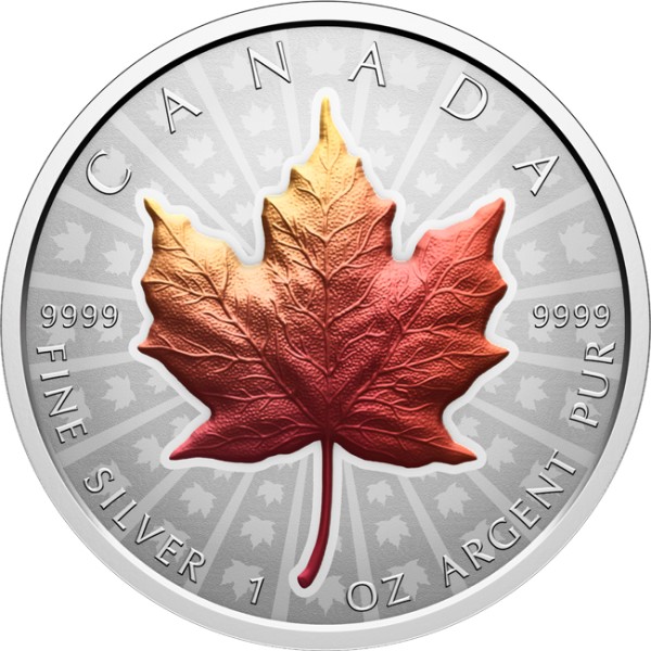 1 Oz Silber Reverse Proof UHR Maple Leaf 20$ Kanada 2026