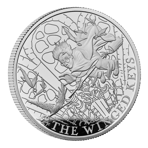 1 Unze Silber Proof Harry Potter - The Winged Keys 2 £ United Kingdom 2024