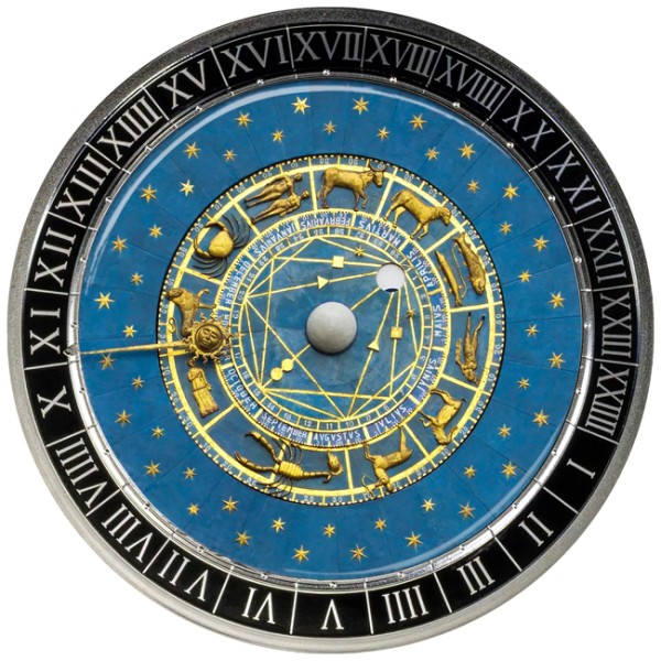 5 Euro Silver Proof City Hall Clock Padua Astronomical Clock Malta 2026