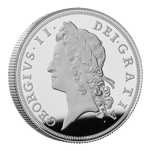 2 Unzen Silber Proof Britische Monarchen (8) - König George II £ 5 United Kingdom 2023