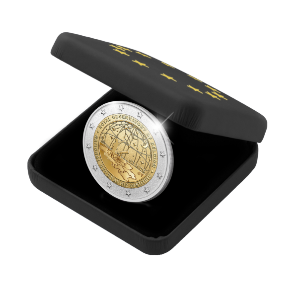 2 Euro Reverse Proof 200 Jahre Königliche Belgische Sternwarte Belgien 2026