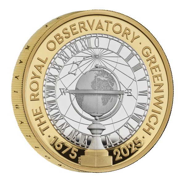 2 £ Silver Proof 350 Years of the Royal Observatory, Greenwich United Kingdom 2025 Royal Mint