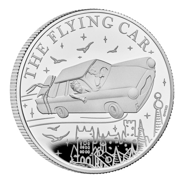 1 Unze Silber Proof Harry Potter - Das fliegende Auto 2 £ United Kingdom 2025 Royal Mint