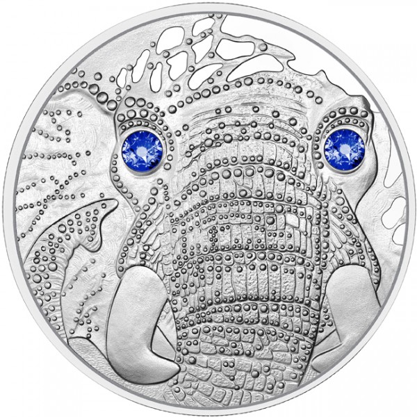 Elephant - Africa - Eyes of the World 20 Euro Silver Proof Austria 2022
