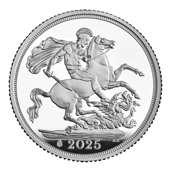 Sovereign Silber Proof Shield Privy Mark United Kingdom 2025
