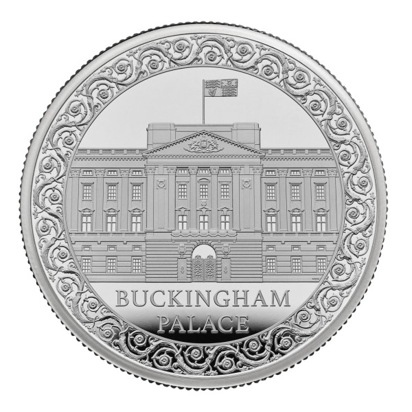  5 £ Silber Proof Buckingham Palast Kingdom 2024 Royal Mint