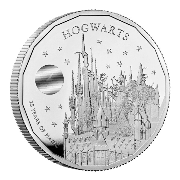2 Unzen Silber Proof Harry Potter - Hogwarts 5 £ United Kingdom 2023