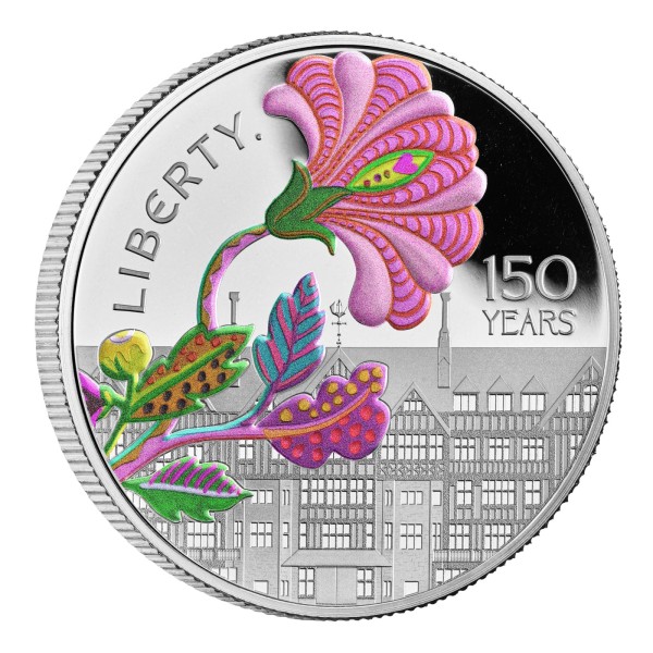  5 £ Silber Proof Farbig 150 Years of Liberty United Kingdom 2025 Royal Mint
