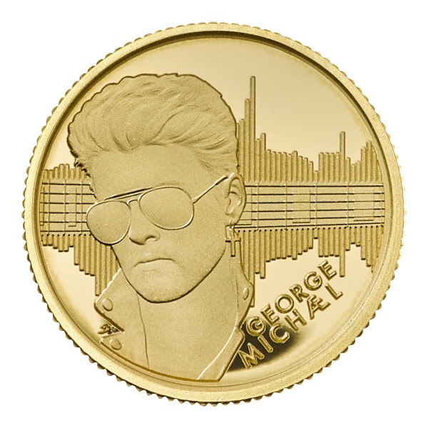 1/4 Oz Gold Proof Music Legends (8) - George Michael - 25 £ UK 2024 Royal Mint