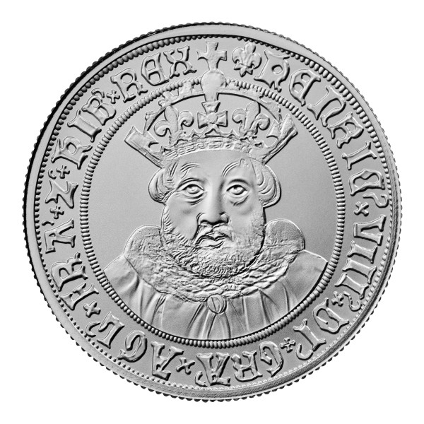 2 Ounces Silver Proof British Monarchs - King Henry VIII £ 5 United Kingdom 2023