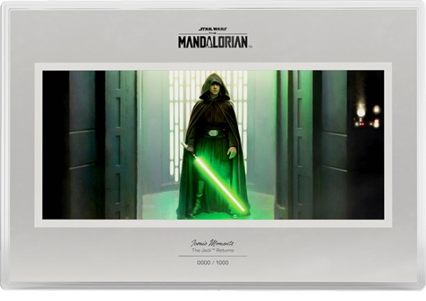 1 Unze Silber Folie Proof / Coloured Legends of Mandalore #2 : Die Rückkehr des Jedi 2$ Niue Island 2026