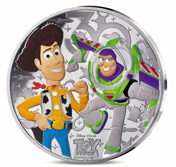 10 Euro Silber Proof Toy Story Disney Frankreich 2025