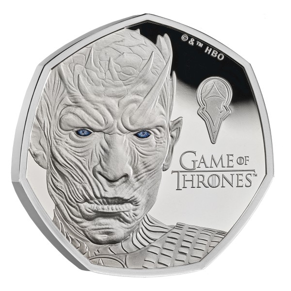 50 Pence Silver Proof Game of Thrones - Ice - UK 2026 Royal Mint
