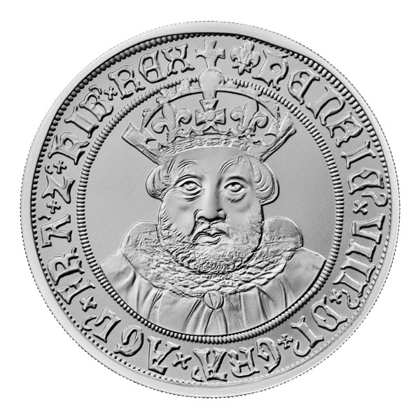 1 Unze Silber Proof Britische Monarchen - König Henry VIII £ 2 United Kingdom 2023