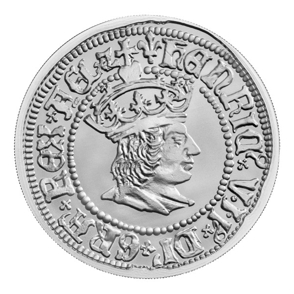 1 Unze Silber Proof Britische Monarchen - König Henry VII £ 2 United Kingdom 2022
