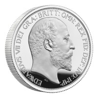 2 Ounces Silver Proof British Monarchs - King Edward VII £ 5 United Kingdom 2022 2 Ounces Silver Proof British Monarchs - King Edward VII £ 5 United Kingdom 2022