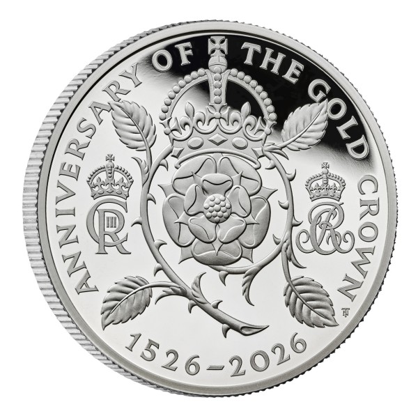  5 £ Silver Proof 500 Years of the Crown UK 2026 Royal Mint