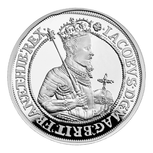 1 Ounce Silver Proof British Monarchs - King James I £ 2 United Kingdom 2022
