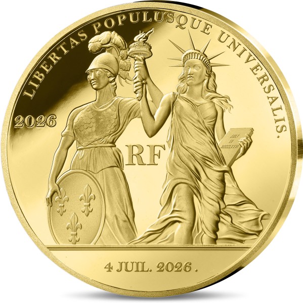 1/4 Unze Gold Proof Liberty Frankreich 2026