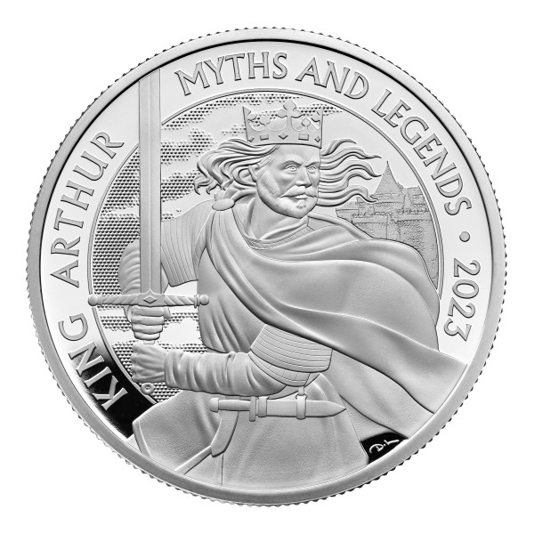 1 Unze Silber Proof Myths & Legends - König Arthur 2 £ United Kingdom 2023