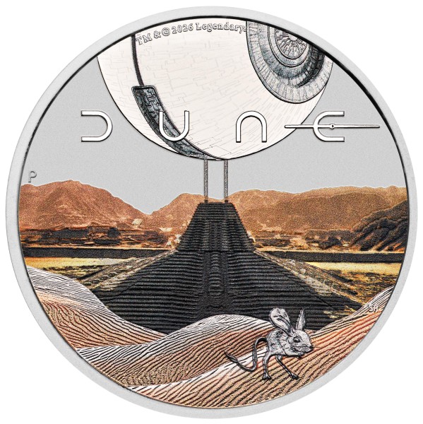 1 Unze Silber Proof Dune 1 $ Tuvalu 2026