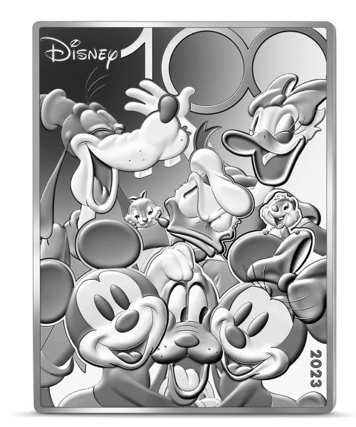 10 Euro Silber Proof 100 Jahre Disney Frankreich 2023