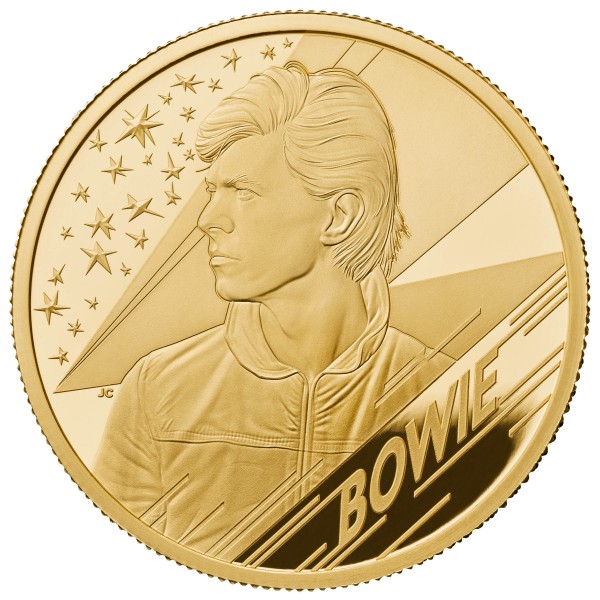 1/4 Oz Gold Proof Music Legends - David Bowie - 25 £ Pounds United Kingdom 2020
