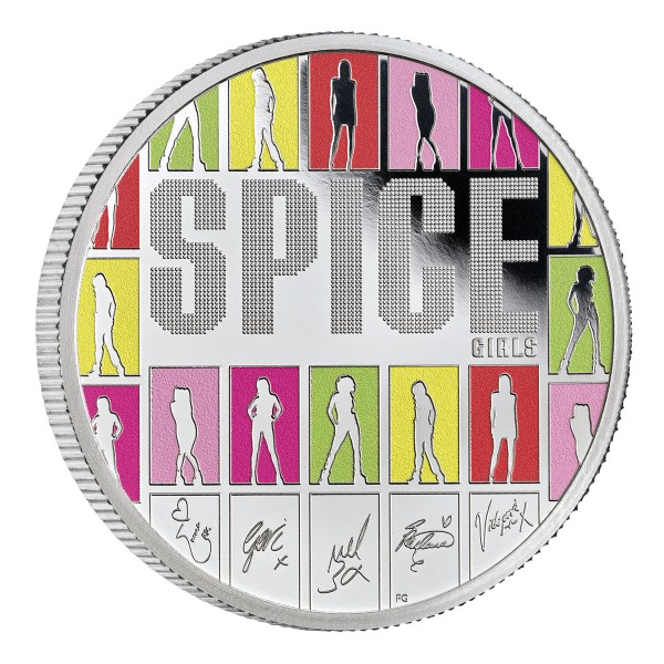 1 Unze Silber Proof Music Legends (13) - Spice Girls - 2 £ United Kingdom 2026