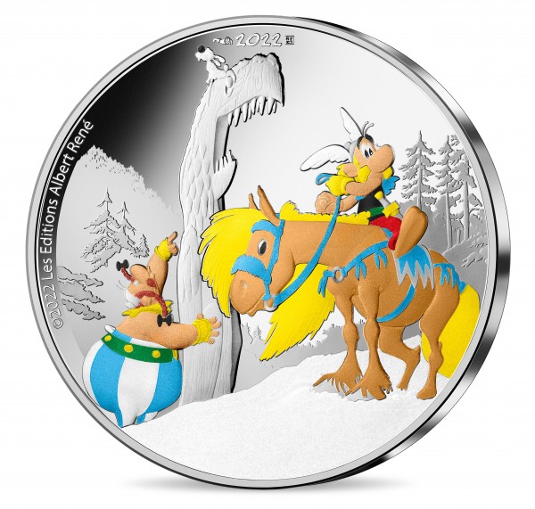 10 Euro Silver Proof Asterix Griffin France 2022