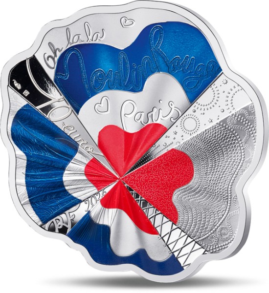 10 Euro Silber Proof Moulin Rouge Frankreich 2026