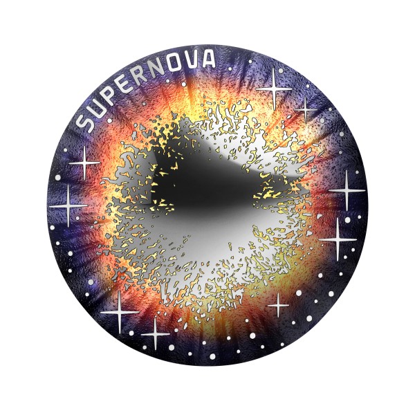 20 Euro Silber Proof Supernova - Schönheit des Universums Österreich 2024