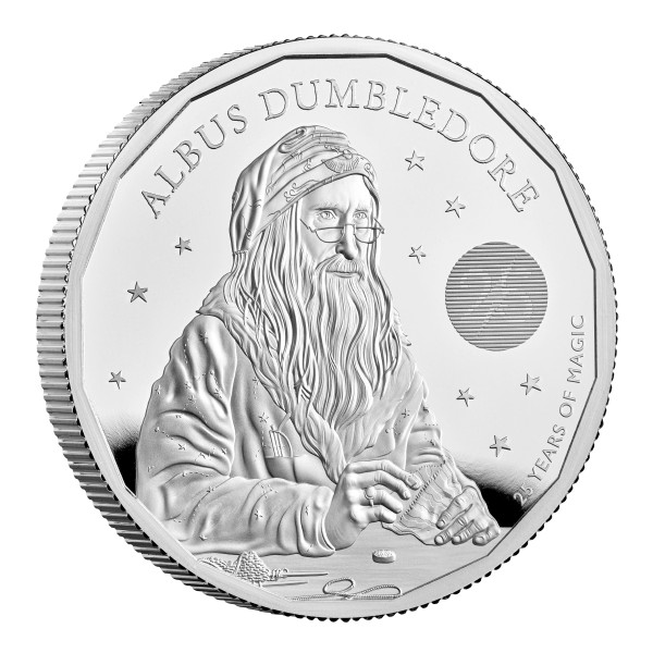2 Unzen Silber Proof Harry Potter - Albus Dumbledore 5 £ United Kingdom 2023