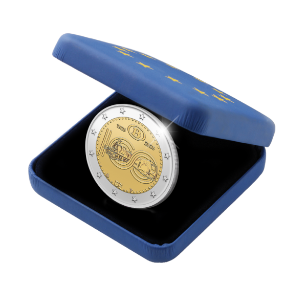 2 Euro Proof 100 Jahre Eisenbahn NMBS Belgien 2026